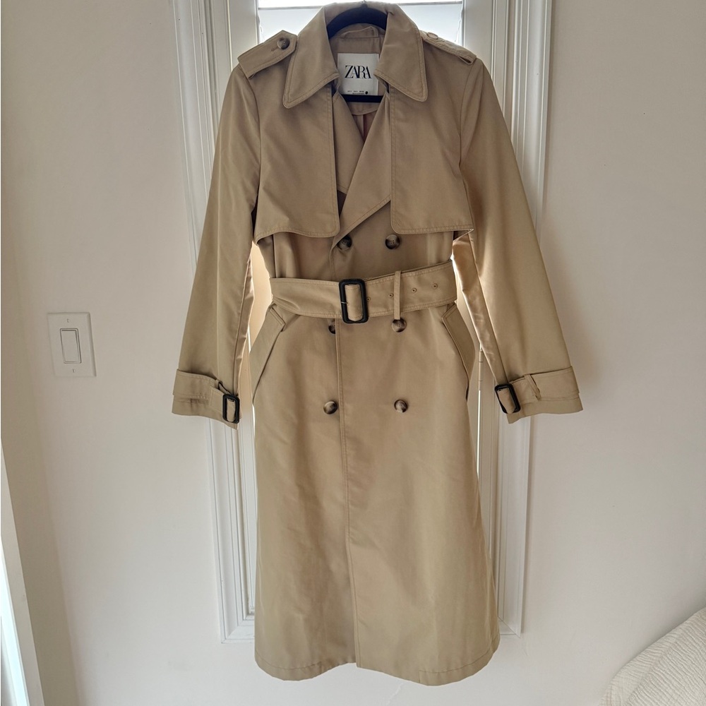 Zara belted trench coat